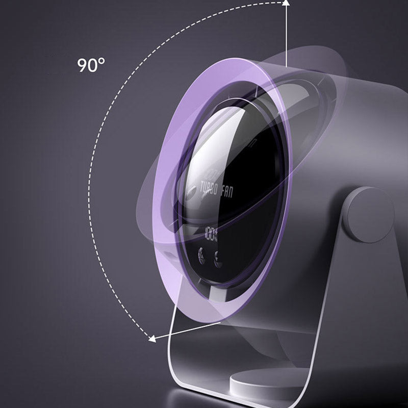 Rechargeable Desk Fan – Whisper-Quiet Portable Cooling with USB-C Fast Charge for Home, Office & Bedroom | Thomler