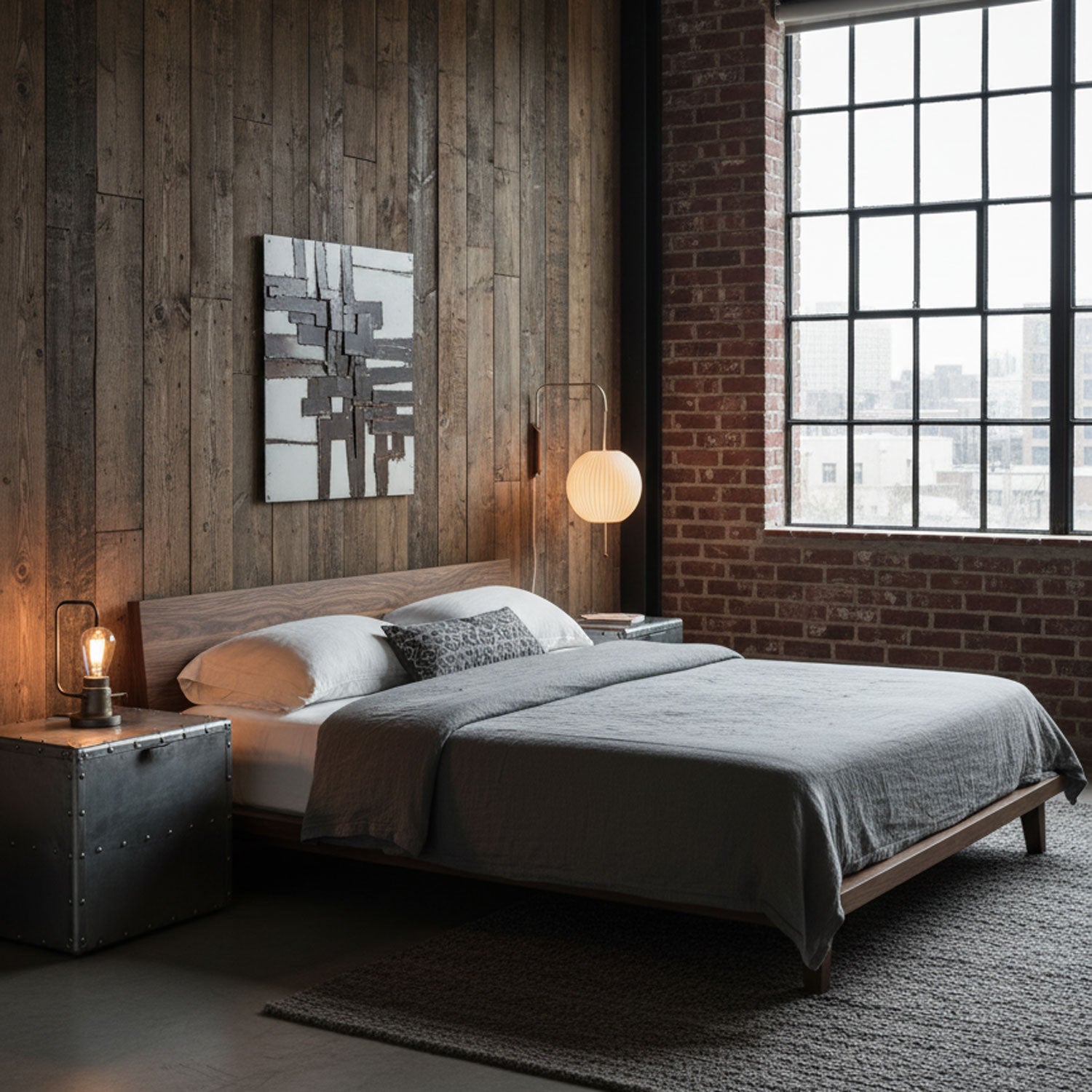Ball Wall Sconce Swivel LED 15.7 in Chrome Walnut Indoor Lighting Adjustable Plug Cord | Thomler