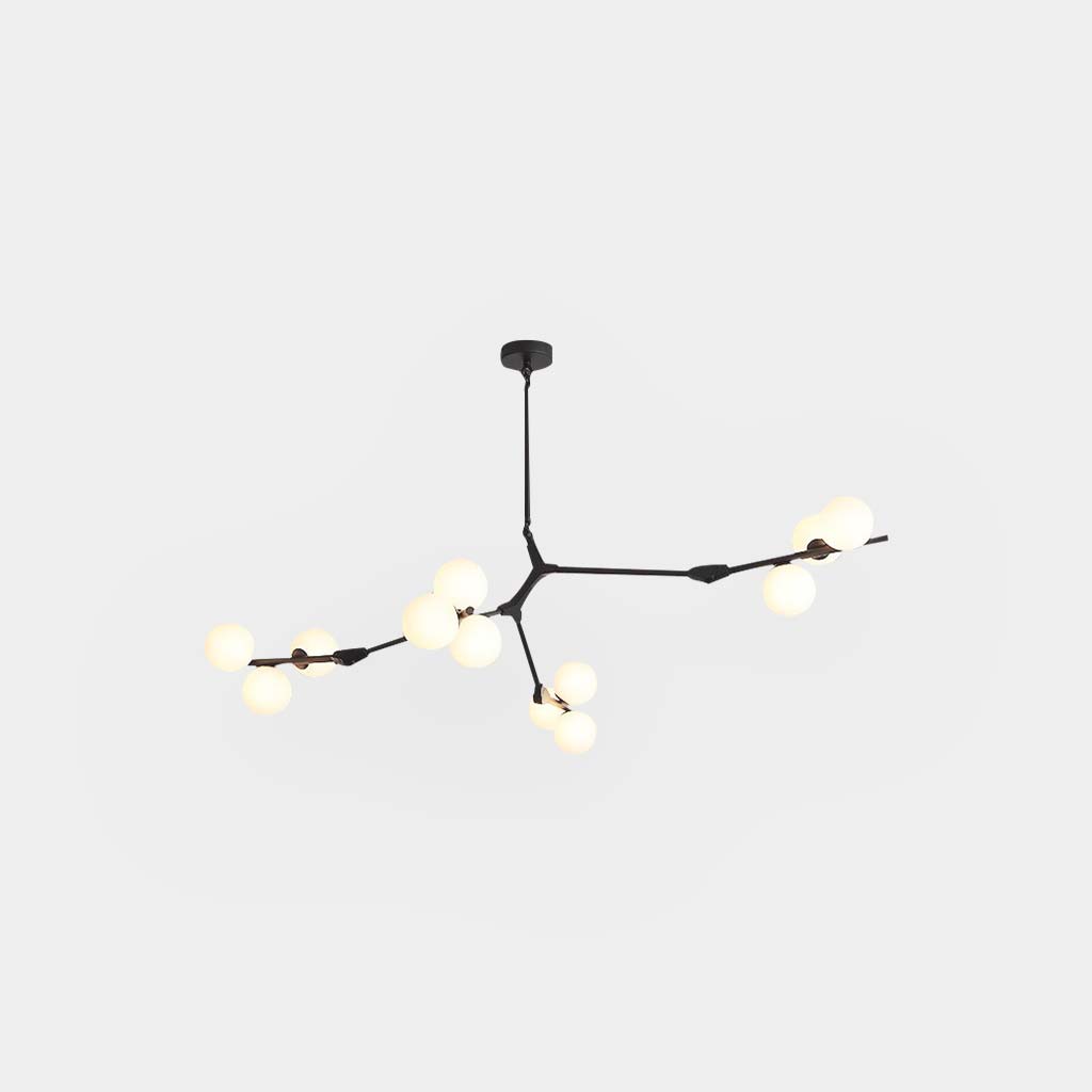 Chandelier Metal Branching 48 in Adjustable Living Room Dining Room Modern Lighting Fixture | Thomler