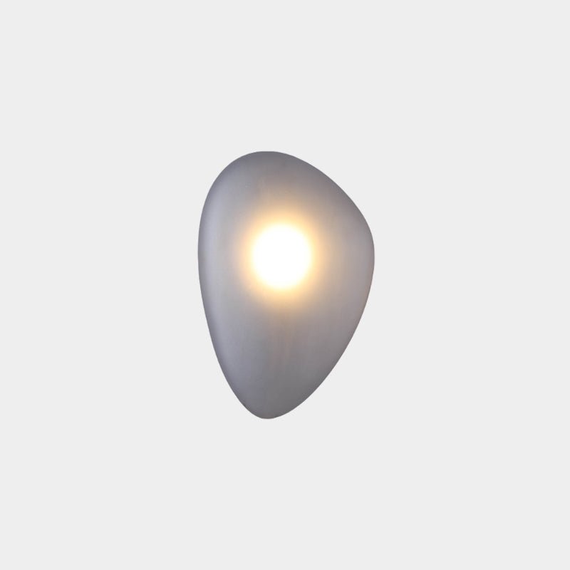 Pebble Glass Wall Lamp 8.6 in LED Indoor Wall Ceiling Light Sculptural Modern Fixture Ambient Lighting | Thomler