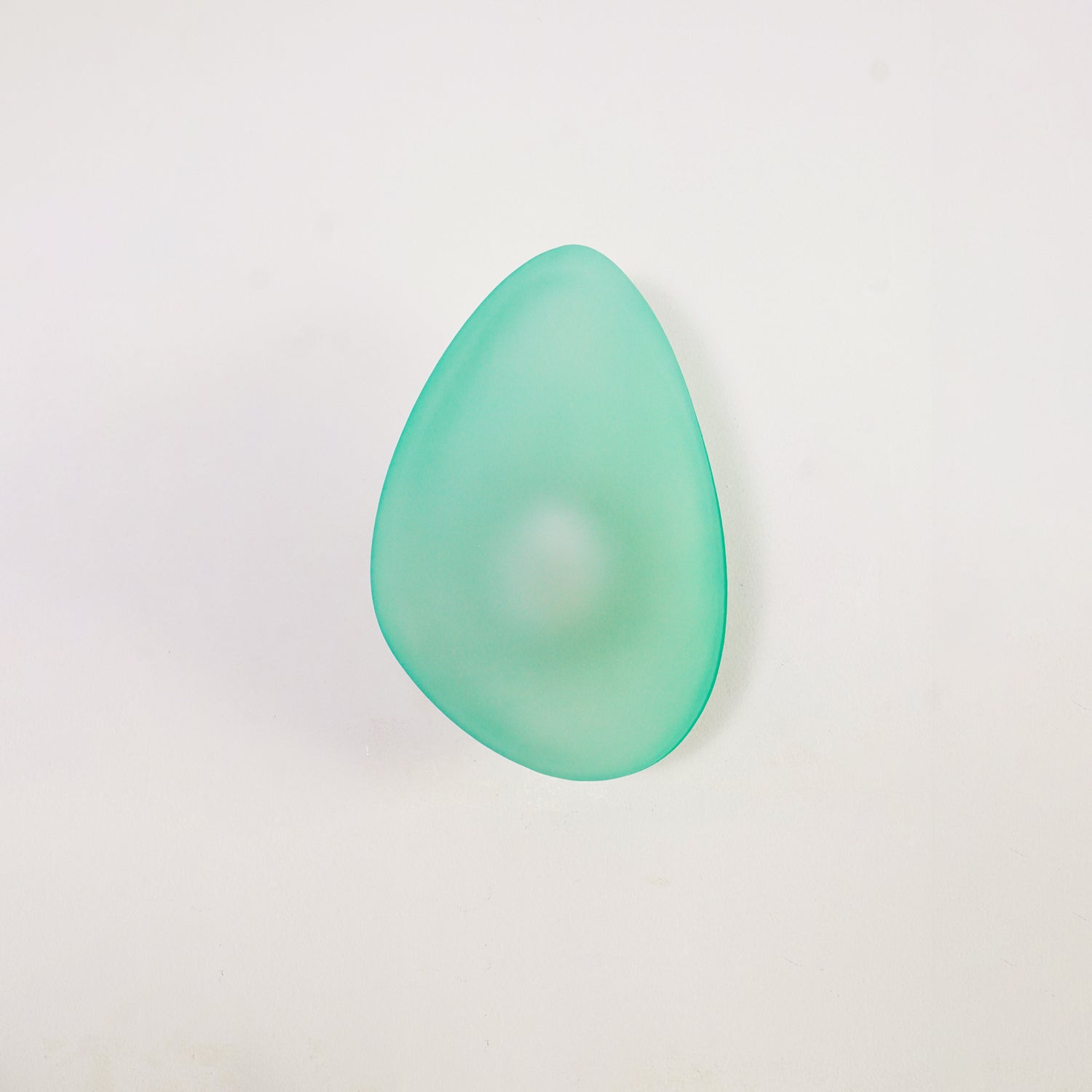 Pebble Glass Wall Lamp 8.6 in LED Indoor Wall Ceiling Light Sculptural Modern Fixture Ambient Lighting | Thomler