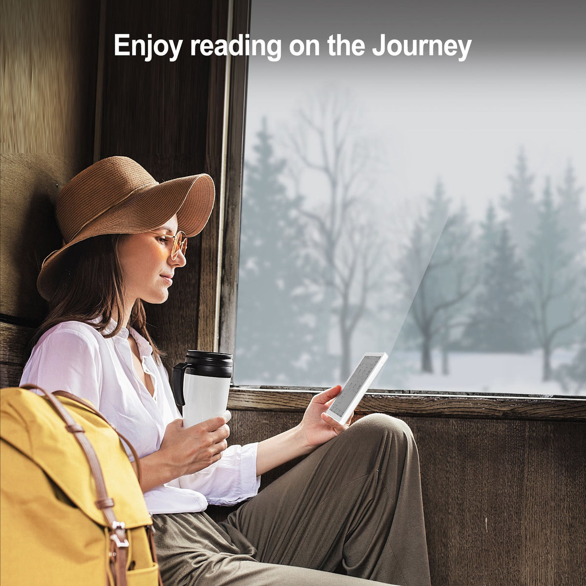 6-Inch Digital Reading Device with E-Ink Screen, WiFi & Long Battery Life for Books & Audiobooks | Thomler