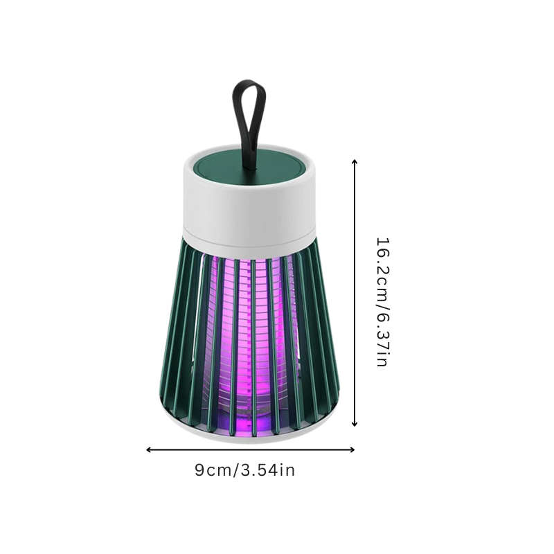 Electric Bug Zapper Indoor Outdoor – LED Mosquito Trap USB Rechargeable Fly Killer Lamp | Thomler