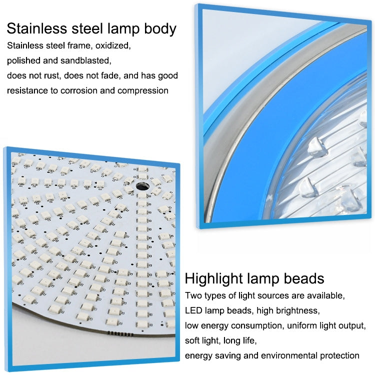 12V Submersible LED Pool Light – Stainless Steel Waterproof Wall Fixture for In-Ground Pools, Spas & Outdoor Water Features | Thomler