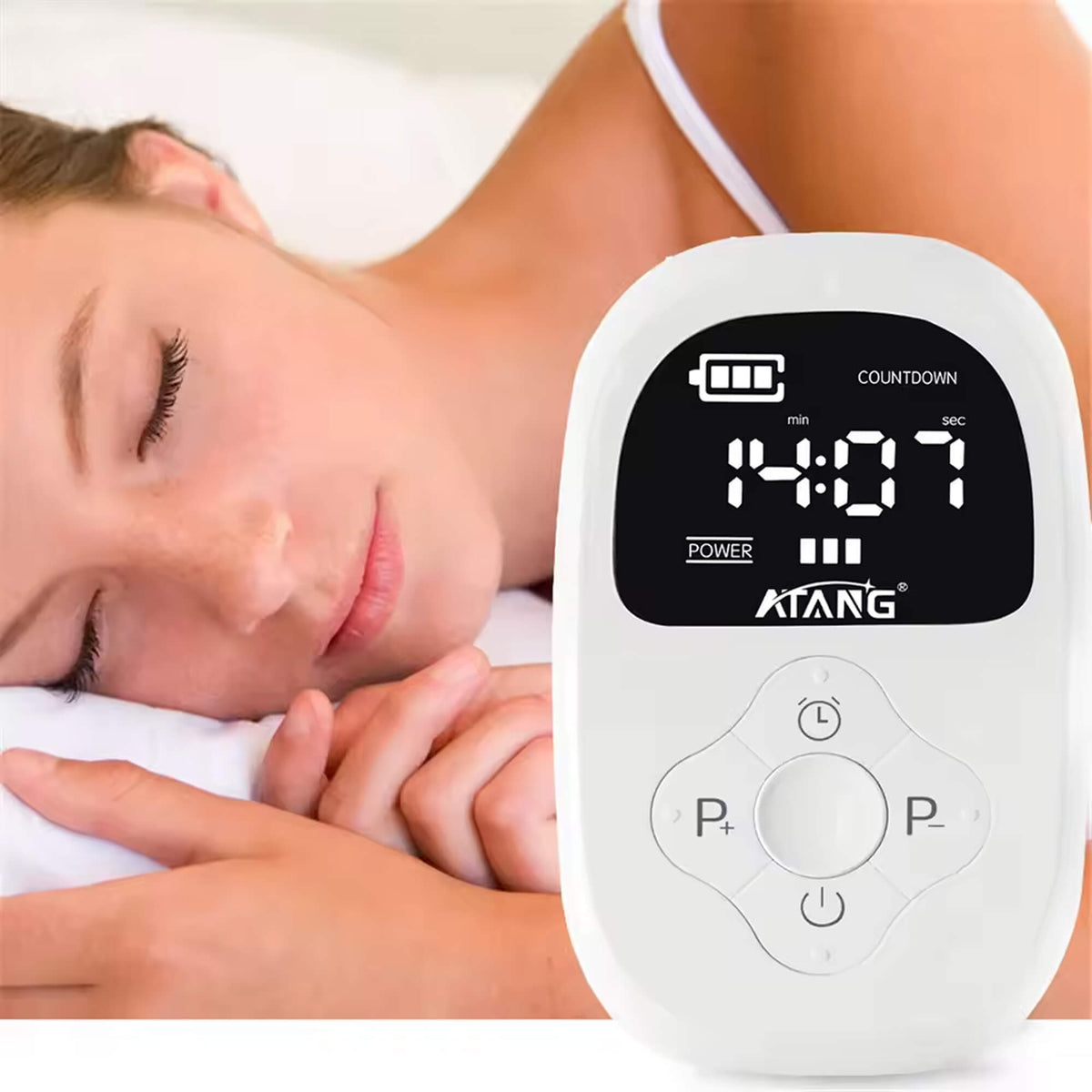 Rechargeable Microcurrent Sleep & Relaxation Device for Better Rest & Calm | Thomler