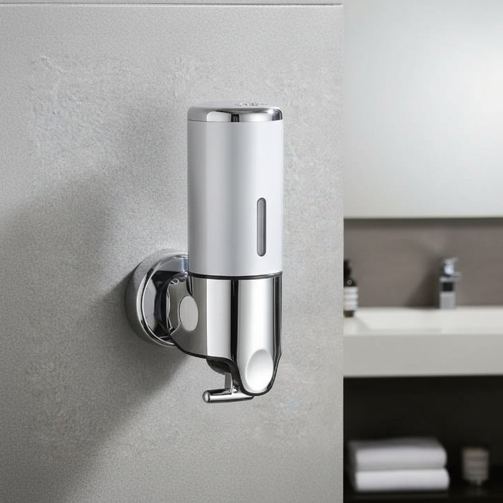 Wall-Mount Soap Dispenser – Sleek Hands-Free Bathroom Organizer for Liquid Soap, Shampoo & Lotion | Thomler