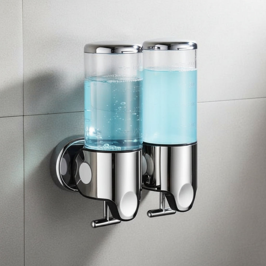 Wall-Mount Soap Dispenser – Sleek Hands-Free Bathroom Organizer for Liquid Soap, Shampoo & Lotion | Thomler