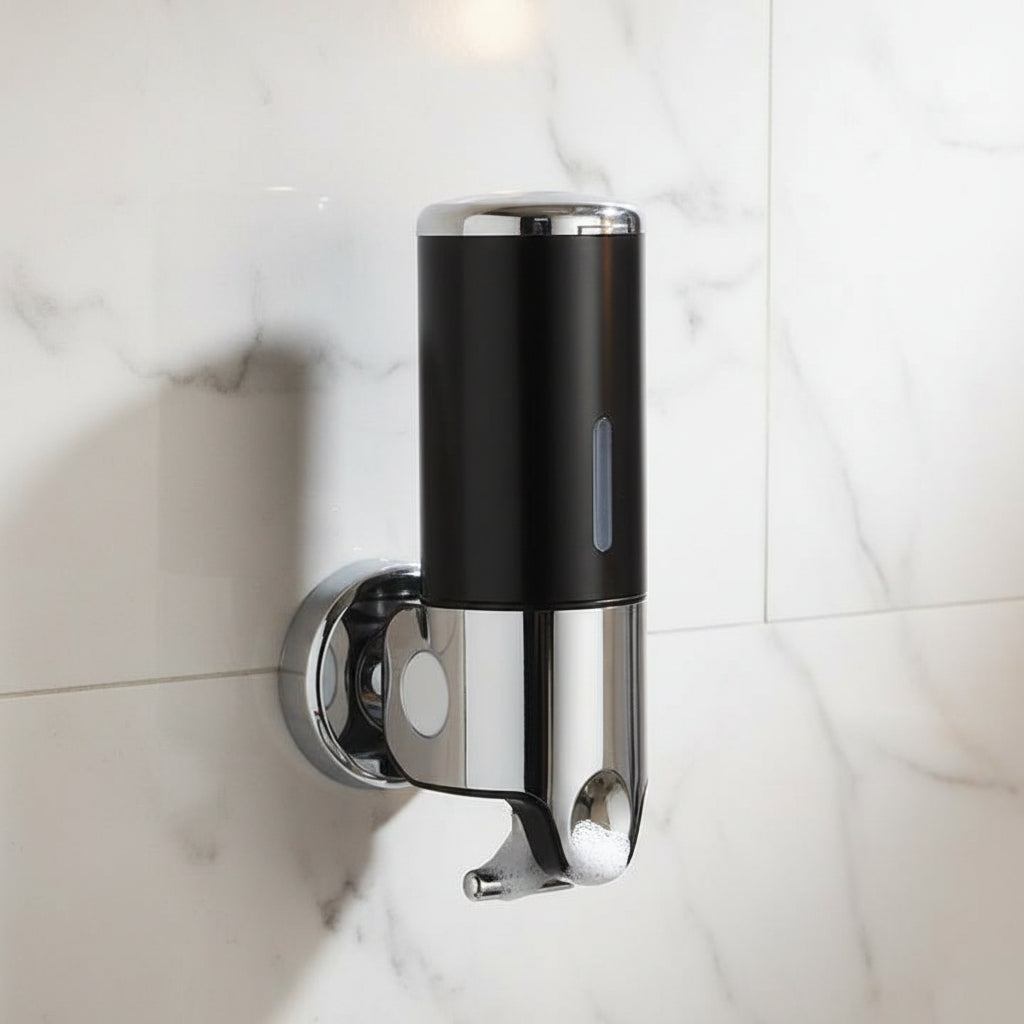 Wall-Mount Soap Dispenser – Sleek Hands-Free Bathroom Organizer for Liquid Soap, Shampoo & Lotion | Thomler