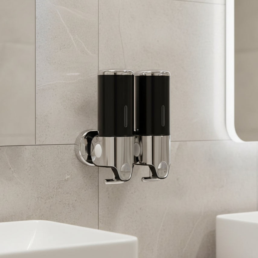 Wall-Mount Soap Dispenser – Sleek Hands-Free Bathroom Organizer for Liquid Soap, Shampoo & Lotion | Thomler