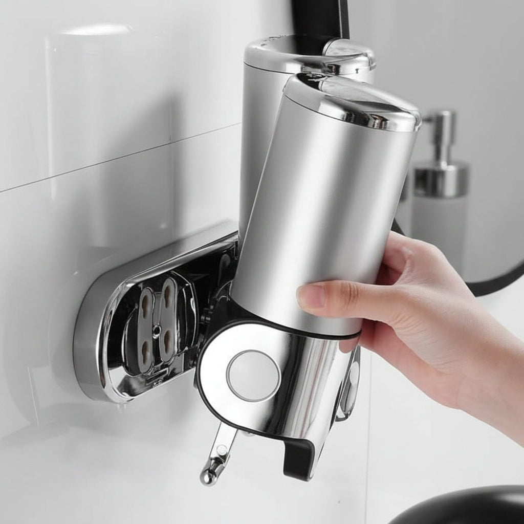 Wall-Mount Soap Dispenser – Sleek Hands-Free Bathroom Organizer for Liquid Soap, Shampoo & Lotion | Thomler