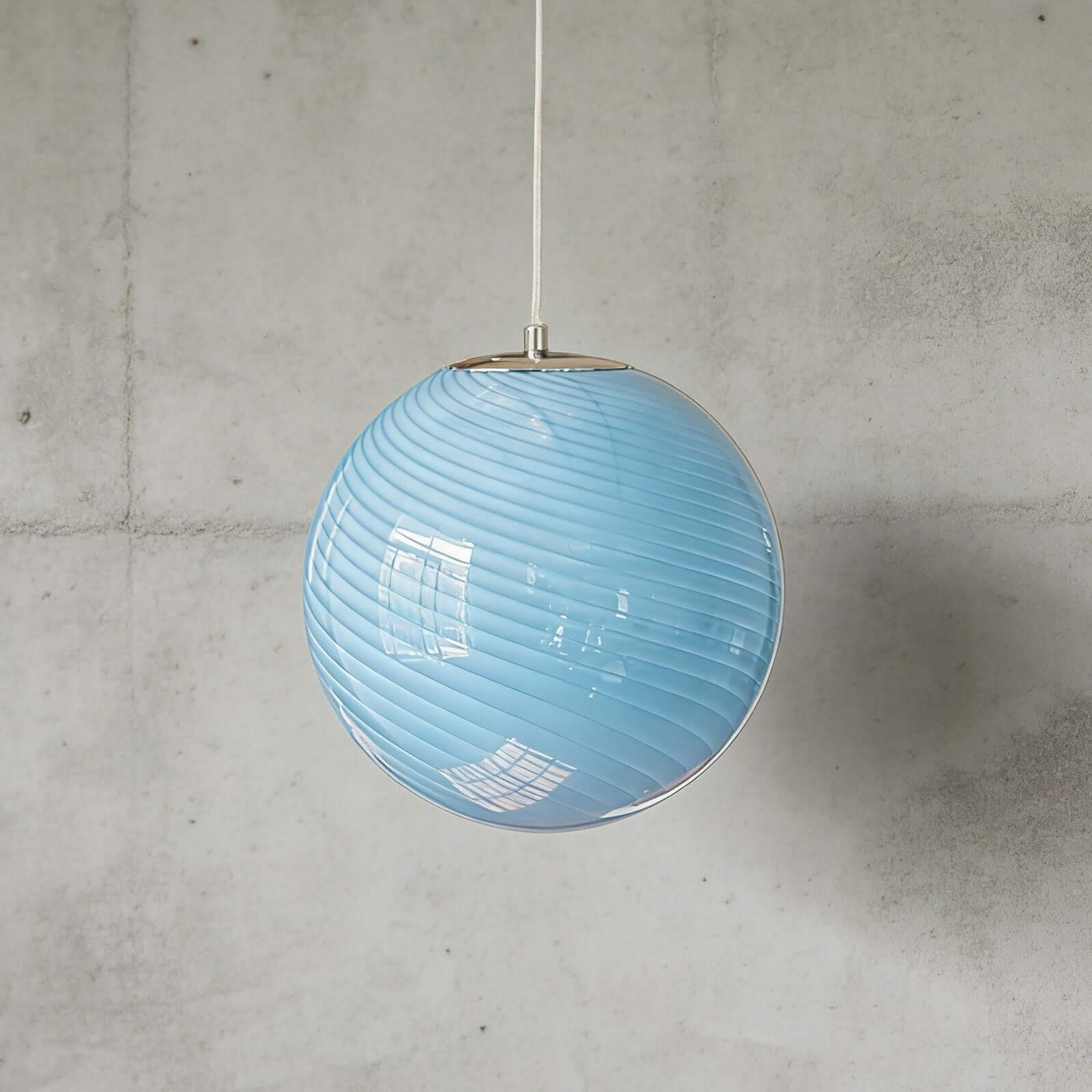 Pendant Light Glass Sphere 11.8 in Milk Honey Kitchen Island Hanging Ceiling Lamp Modern Dining Room Lighting Fixture | Thomler