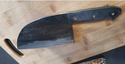 8 in Chef's Knife – Razor-Sharp Carbon Steel Blade for Precision Slicing & Dicing | Thomler