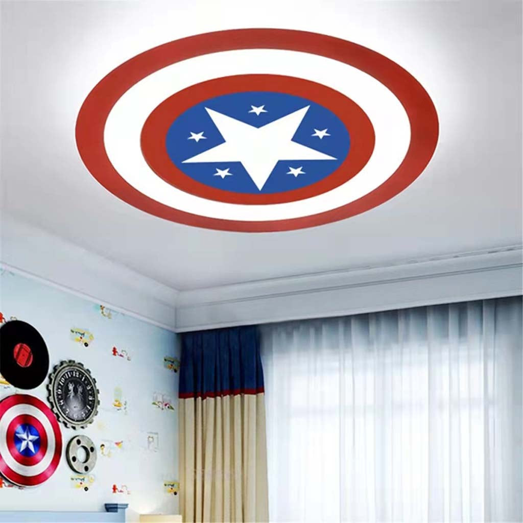 Ceiling Light Iron 20.5 in Adjustable LED Kids Bedroom Flush Mount Decorative Lamp | Thomler