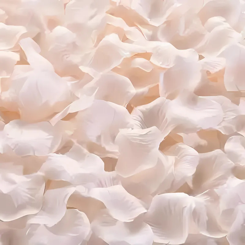 Silk Rose Petals for Weddings & Romance – Reusable Fabric Scatter Petals for Aisle, Table & Bed Décor | Thomler