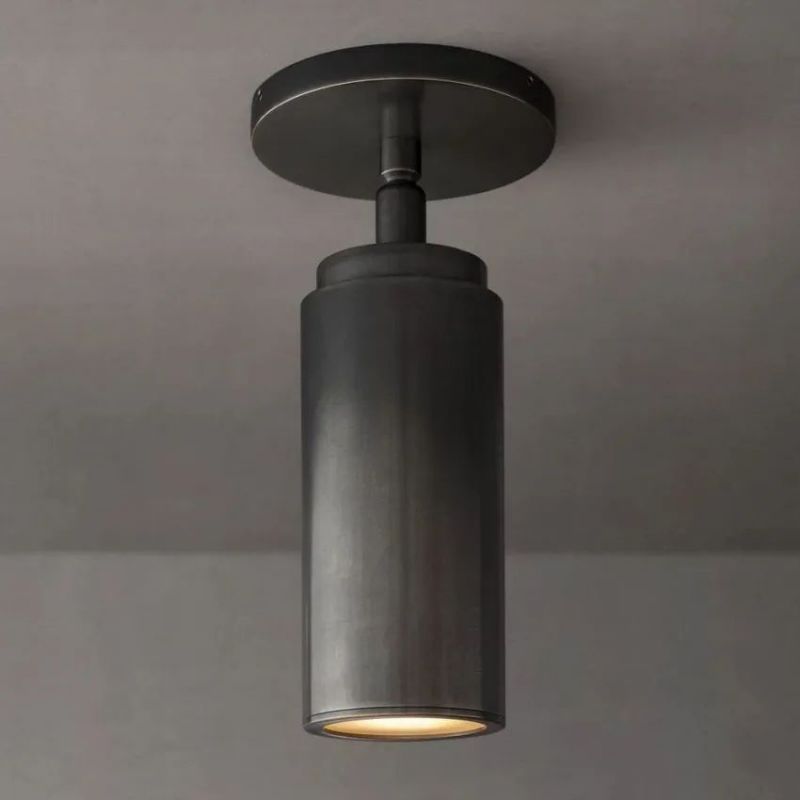 Adjustable Ceiling Spotlight Bronze Finish Directional Accent Light Fixture for Living Room Bedroom Hallway Entry | Thomler