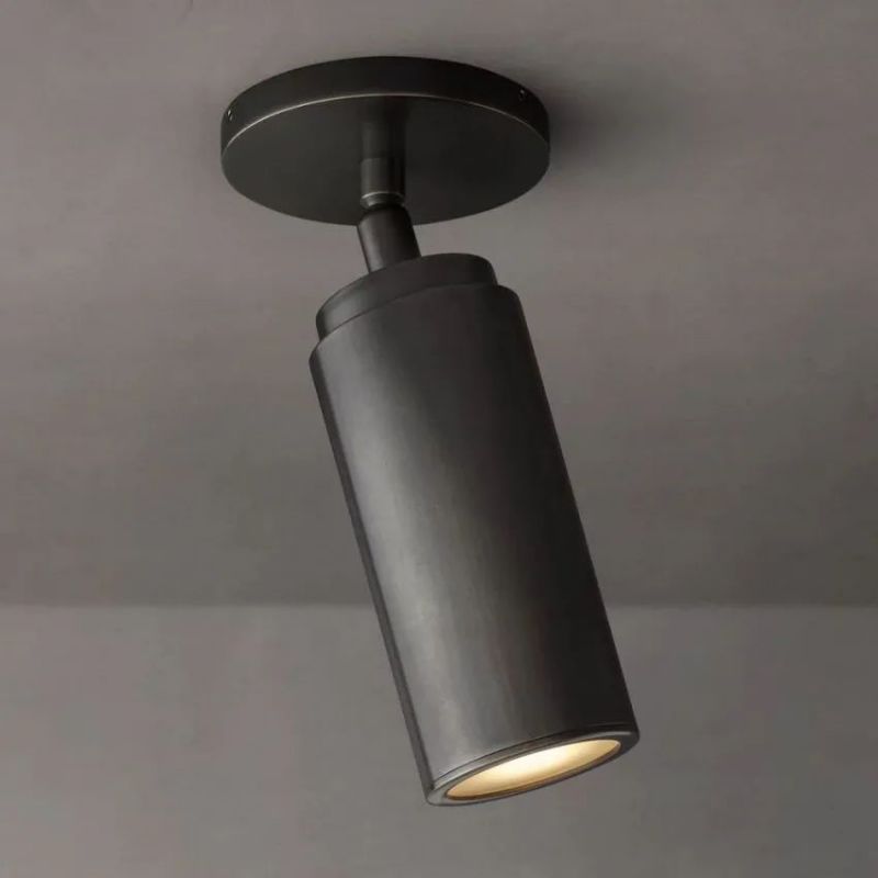 Adjustable Ceiling Spotlight Bronze Finish Directional Accent Light Fixture for Living Room Bedroom Hallway Entry | Thomler