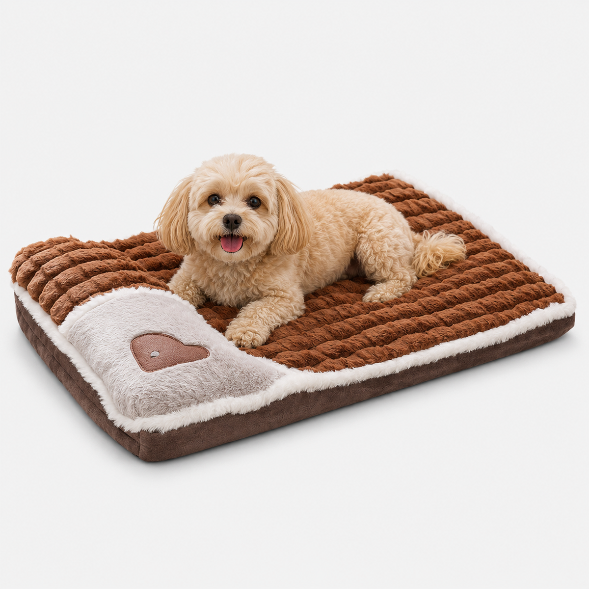 Quilted Orthopedic Dog & Cat Bed with Removable Washable Cover – Memory Foam Support for Joint Relief | Thomler