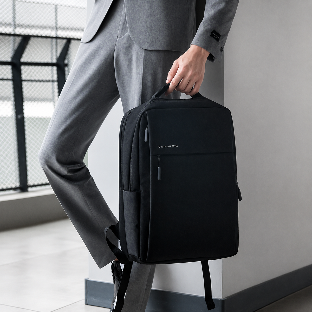 Water-Resistant Commuter Backpack with Padded Laptop Compartment for Work & Travel | Thomler