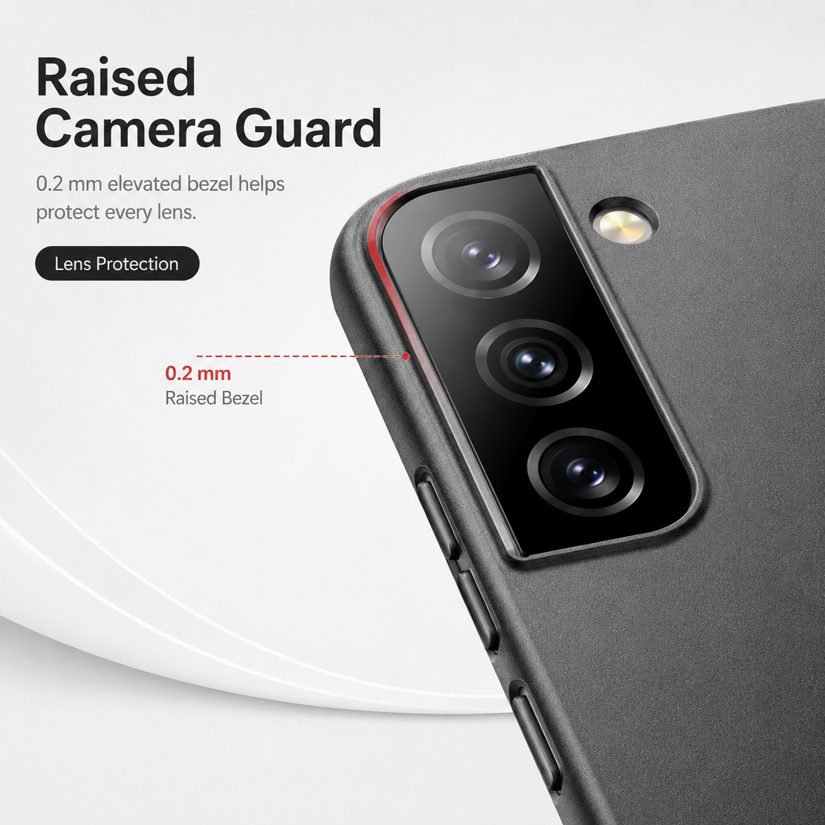 Frosted Hard Shell Phone Case for Galaxy S20, S21, S22, S23 | Slim Profile, Button Access, Camera Guard | Ships from USA | Thomler