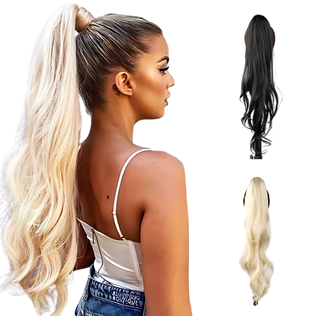 Clip-In Ponytail Hair Extension with Volume Boost – Secure All-Day Hold, Multiple Shades Available | Thomler