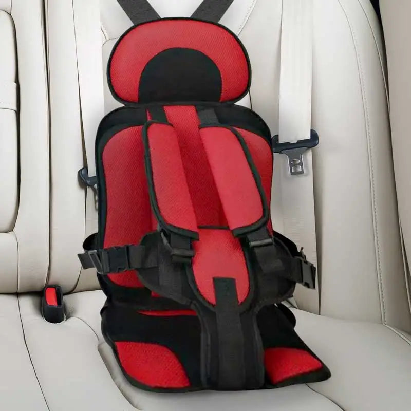 Portable Booster Seat with Safety Harness for Kids – Adjustable Travel Car Seat Cushion with Breathable Mesh and Soft Padding – Ages 0-12 | Thomler