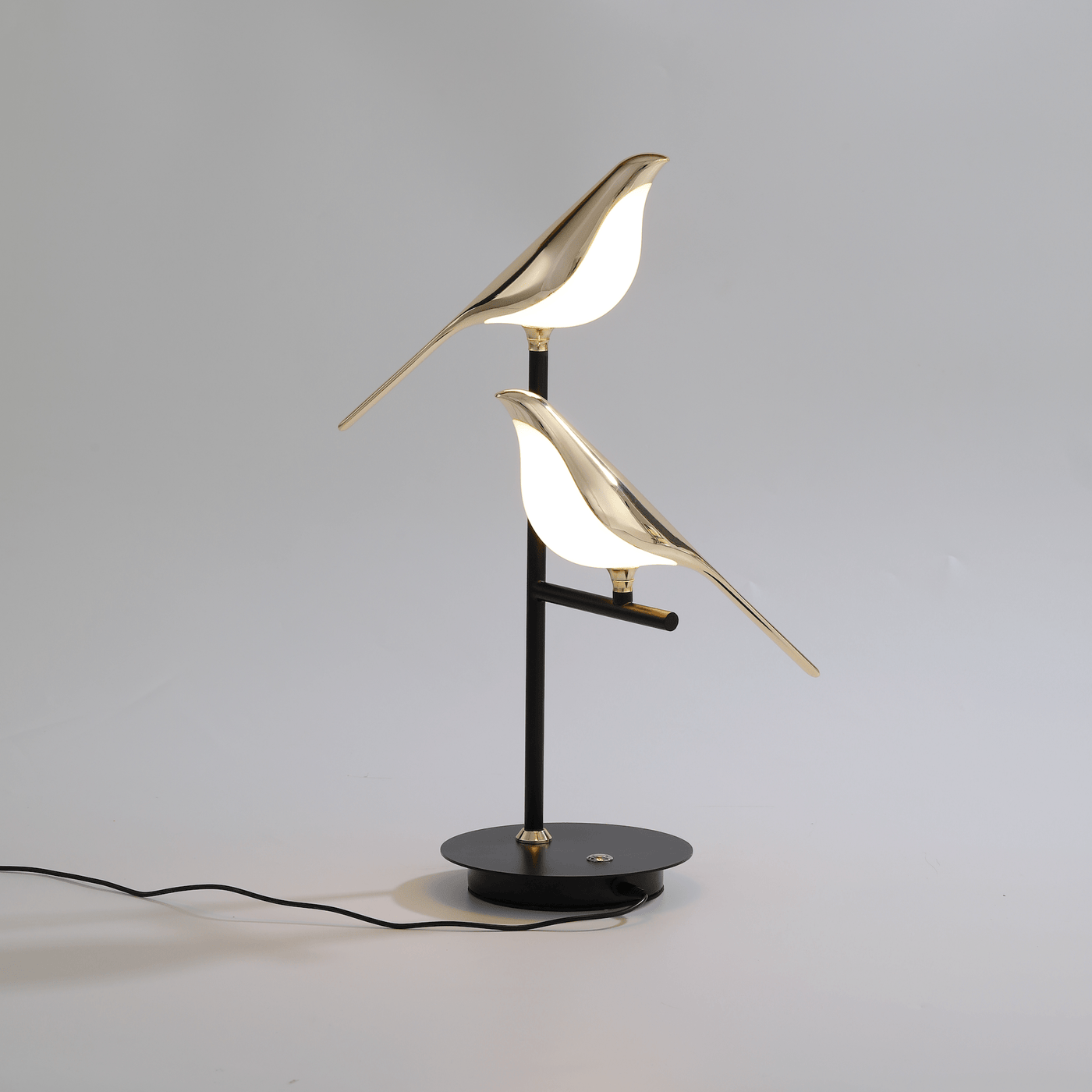 Metal Bird Wall Sconce LED Fixture Gold Decorative Light for Living Room Bedroom Hallway Modern Home Accent Lighting | Thomler