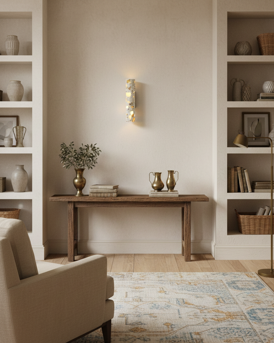 Cylindrical Wall Sconce with Soft Ambient Glow & Modern Profile for Bedroom, Living Room & Hallway | Thomler