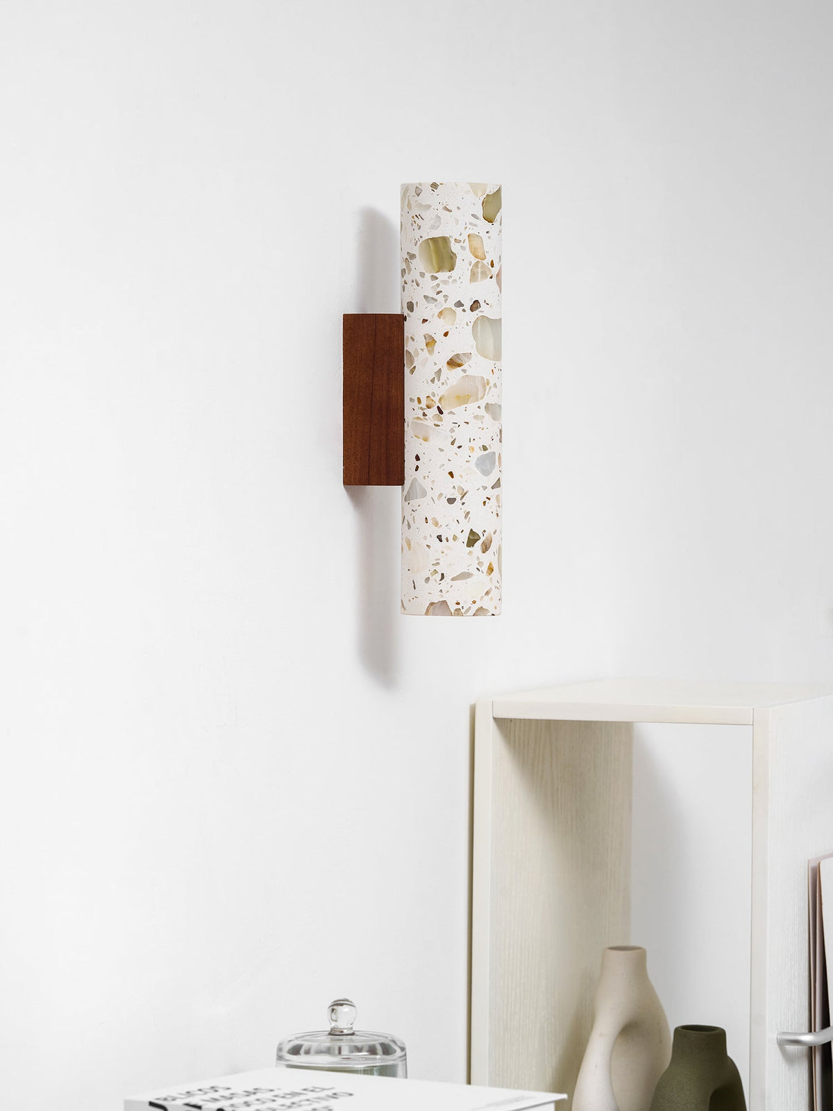 Cylindrical Wall Sconce with Soft Ambient Glow & Modern Profile for Bedroom, Living Room & Hallway | Thomler