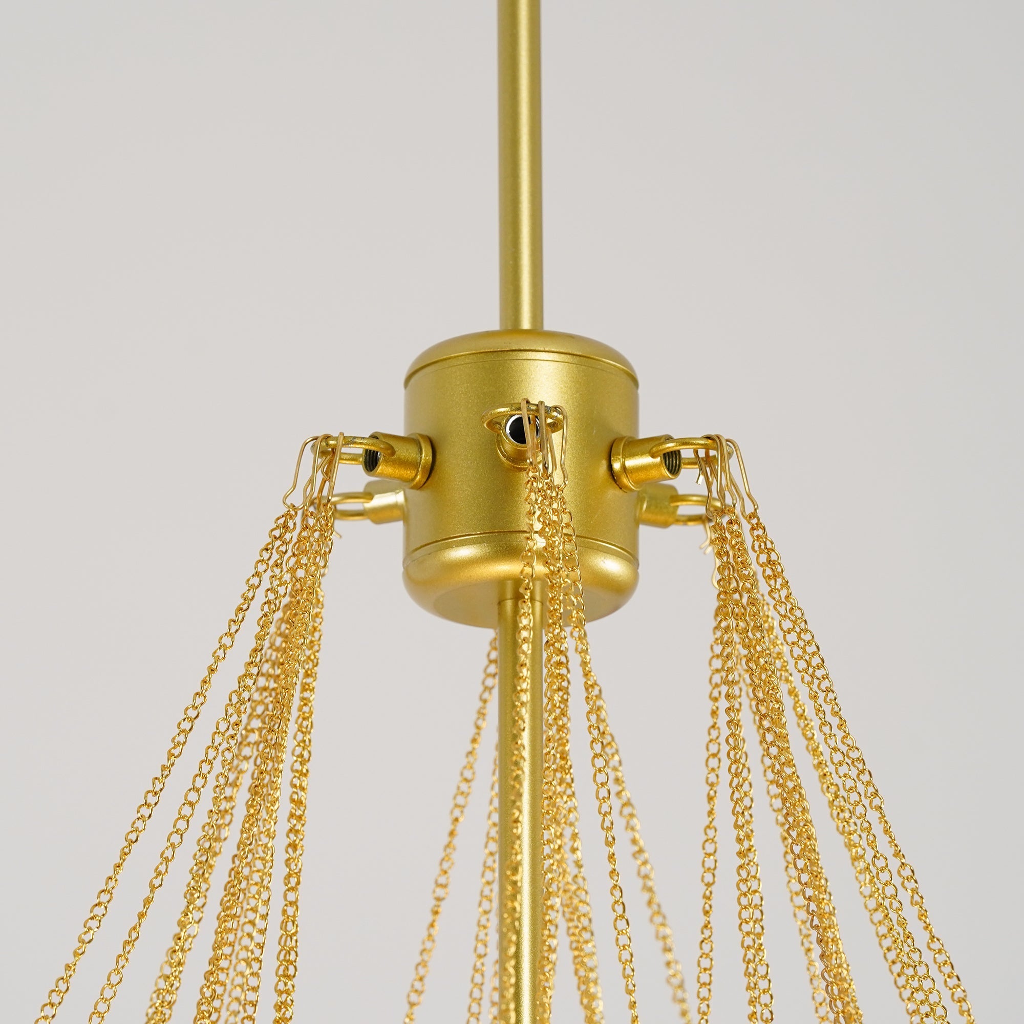 Pendant Light Frosted Glass Sphere Cluster Ø 80.0 cm Gold Dining Room Kitchen Island Cloud Chandelier Hanging Ceiling Light | Thomler