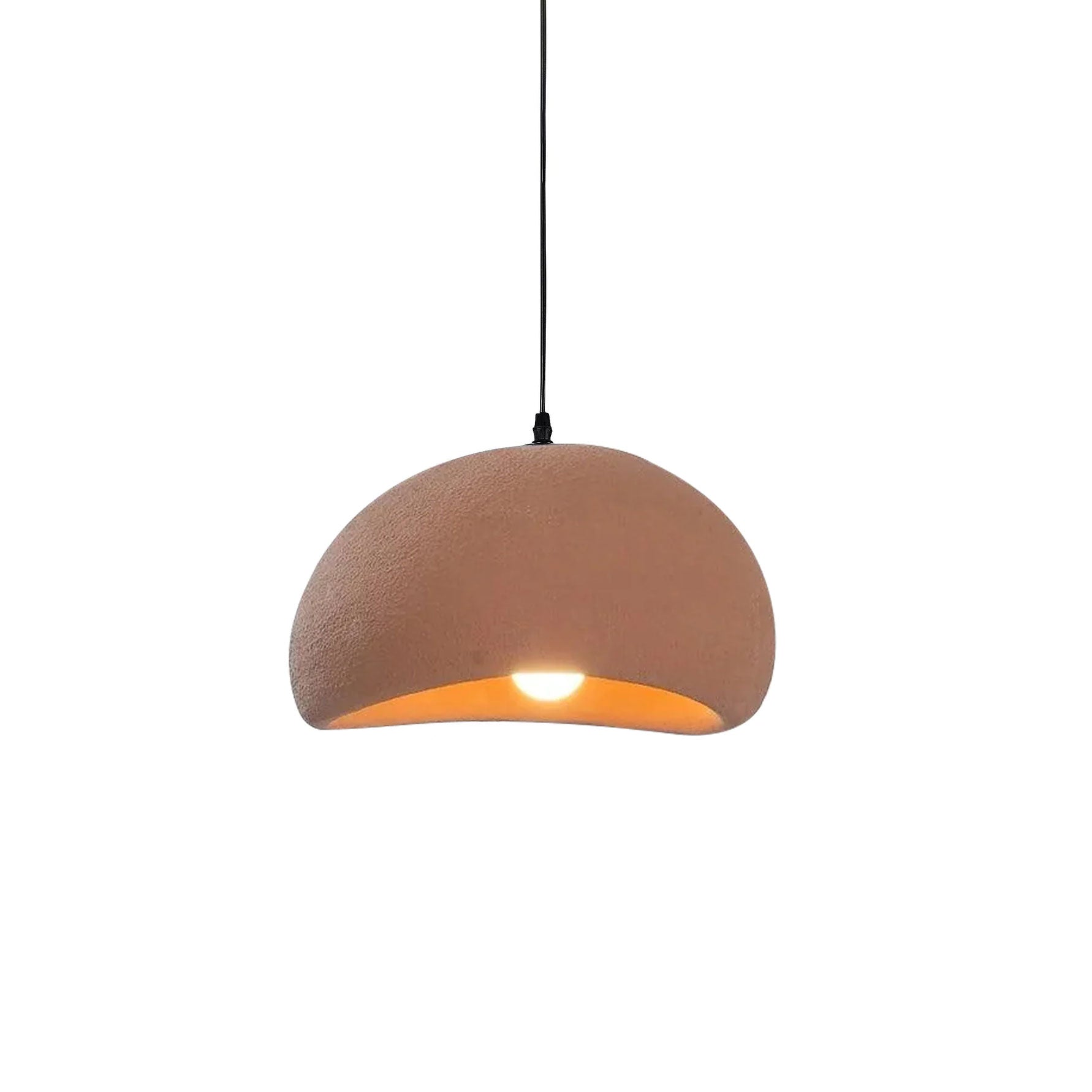 Khmara Pendant Light LED 11.8 in Grey Indoor Ceiling Lamp Adjustable Hanging | Thomler