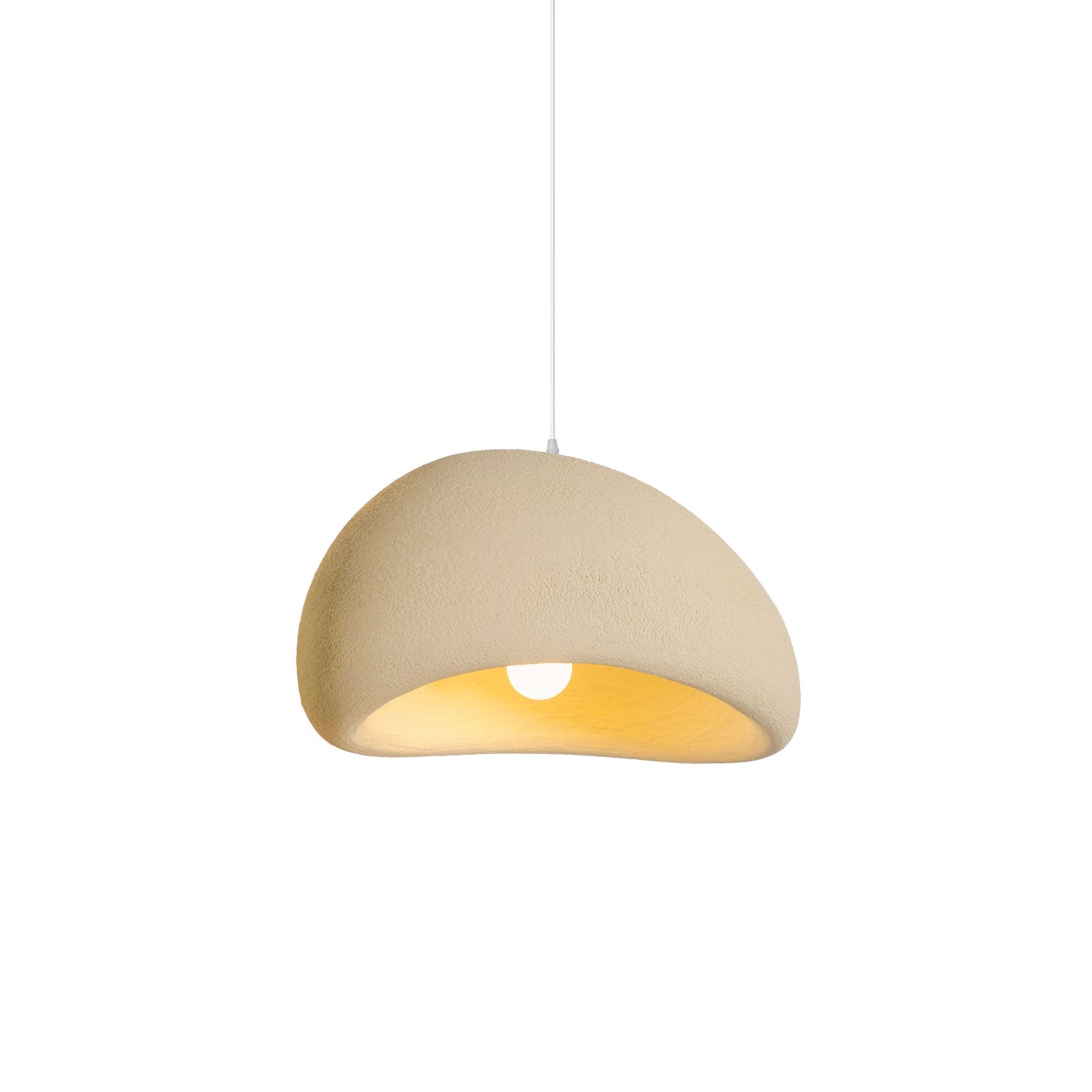 Khmara Pendant Light LED 11.8 in Grey Indoor Ceiling Lamp Adjustable Hanging | Thomler