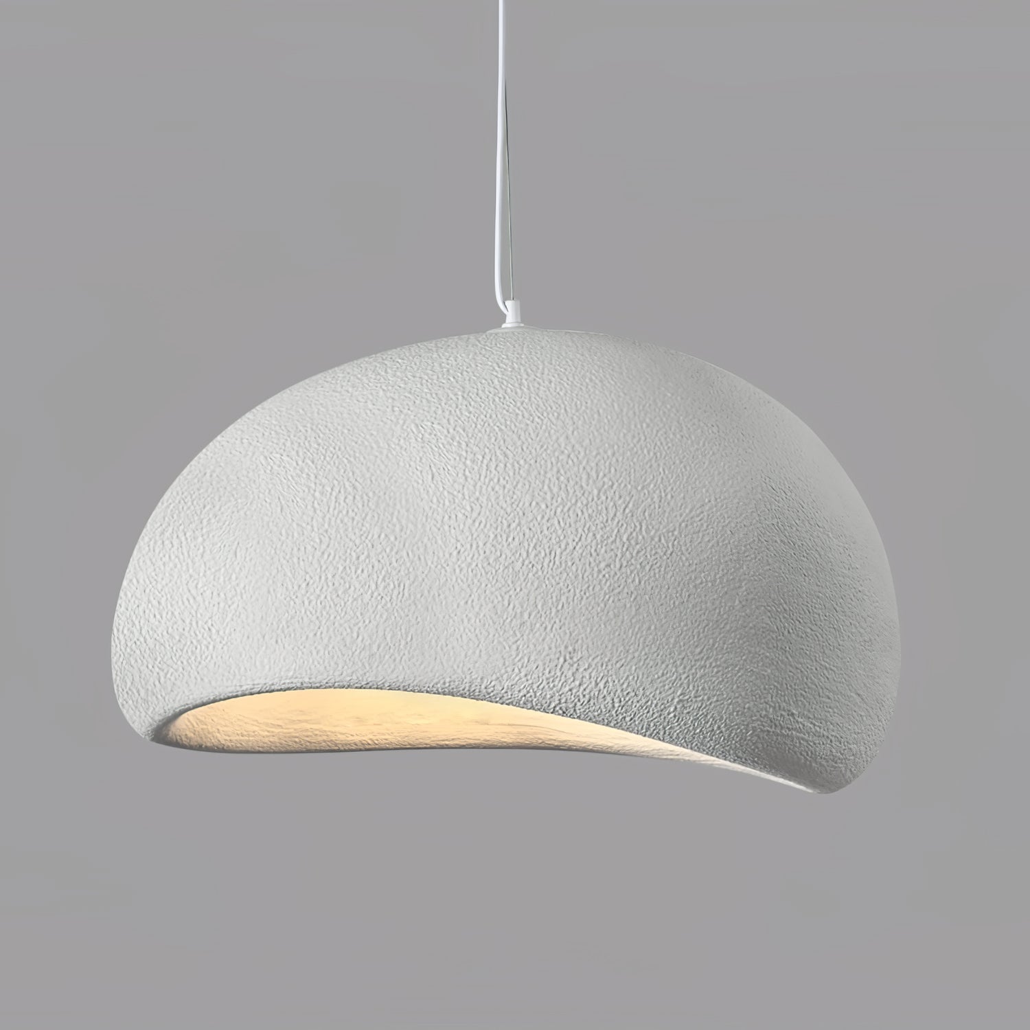Khmara Pendant Light LED 11.8 in Grey Indoor Ceiling Lamp Adjustable Hanging | Thomler