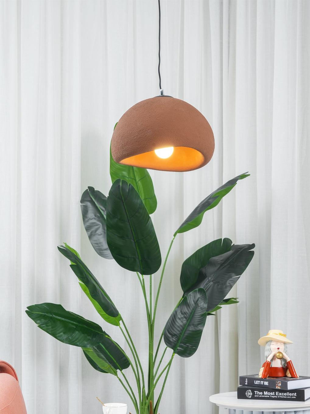 Khmara Pendant Light LED 11.8 in Grey Indoor Ceiling Lamp Adjustable Hanging | Thomler