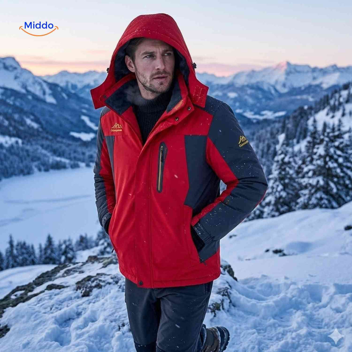 Heavy-Duty Insulated Winter Parka – Waterproof, Windproof, Fleece-Lined for Extreme Cold | Thomler
