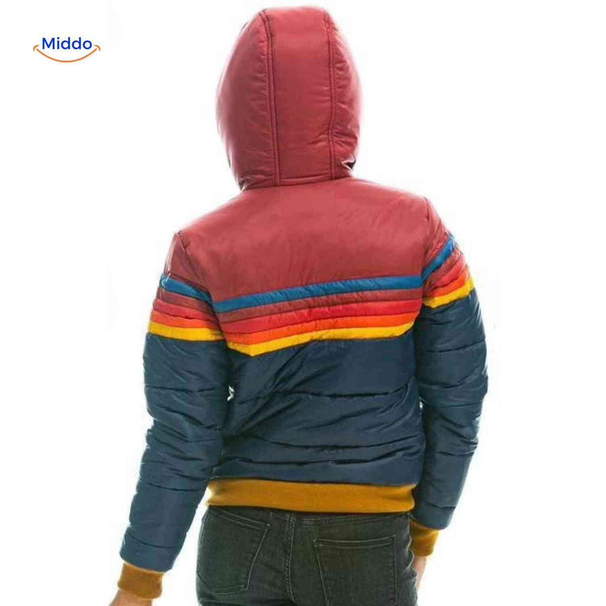 Quilted Hooded Puffer Jacket – Water-Resistant, Cotton-Lined Lightweight Coat for Women | Thomler
