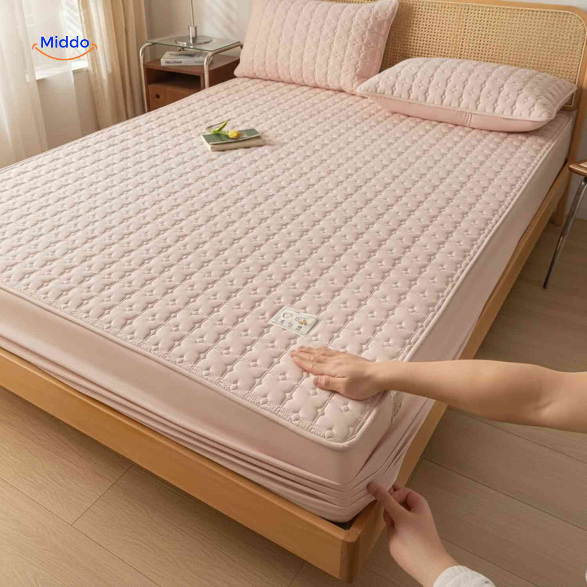 Quilted Waterproof Mattress Protector – Breathable, Anti-Bacterial & Machine Washable | Thomler