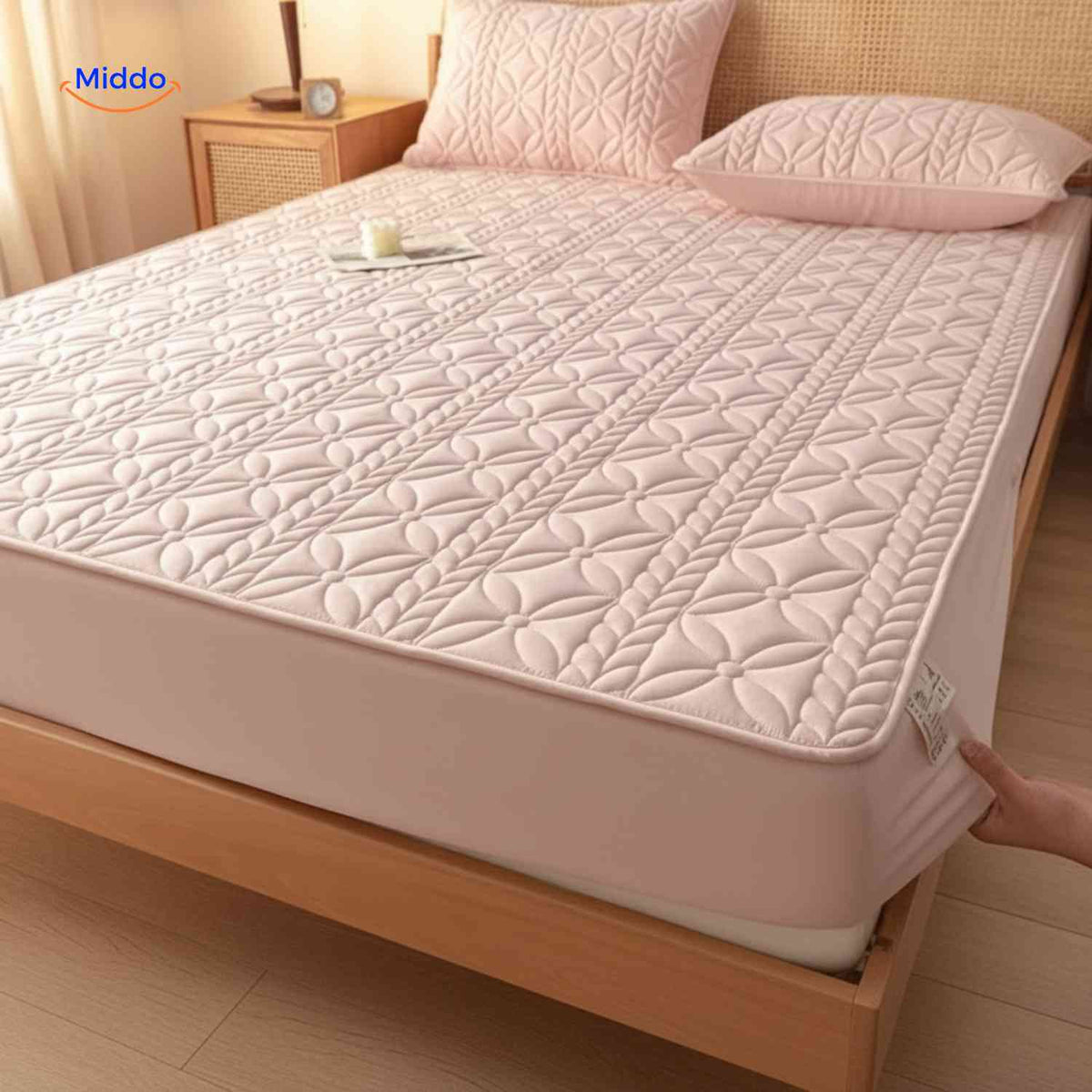 Quilted Waterproof Mattress Protector – Breathable, Anti-Bacterial & Machine Washable | Thomler