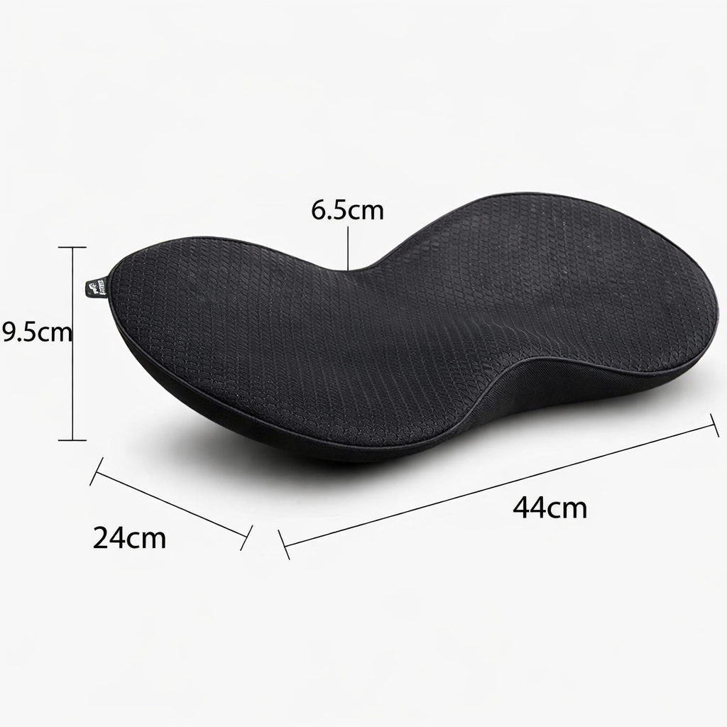 Ergonomic Memory Foam Seat Cushion with Breathable Cover for Cars, Office Chairs & Daily Use – Lumbar Support Pad for Enhanced Posture & | Thomler