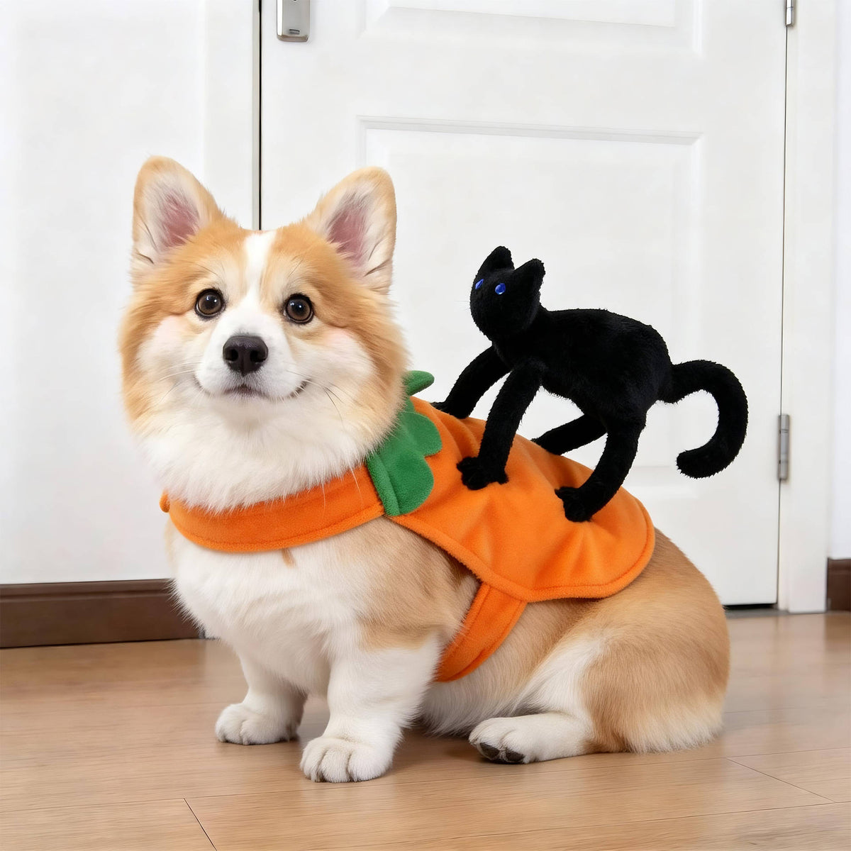 Pet Costume with Padded Fake Arms – 3D Walking Illusion for Dogs & Cats – Halloween Party Outfit | Thomler