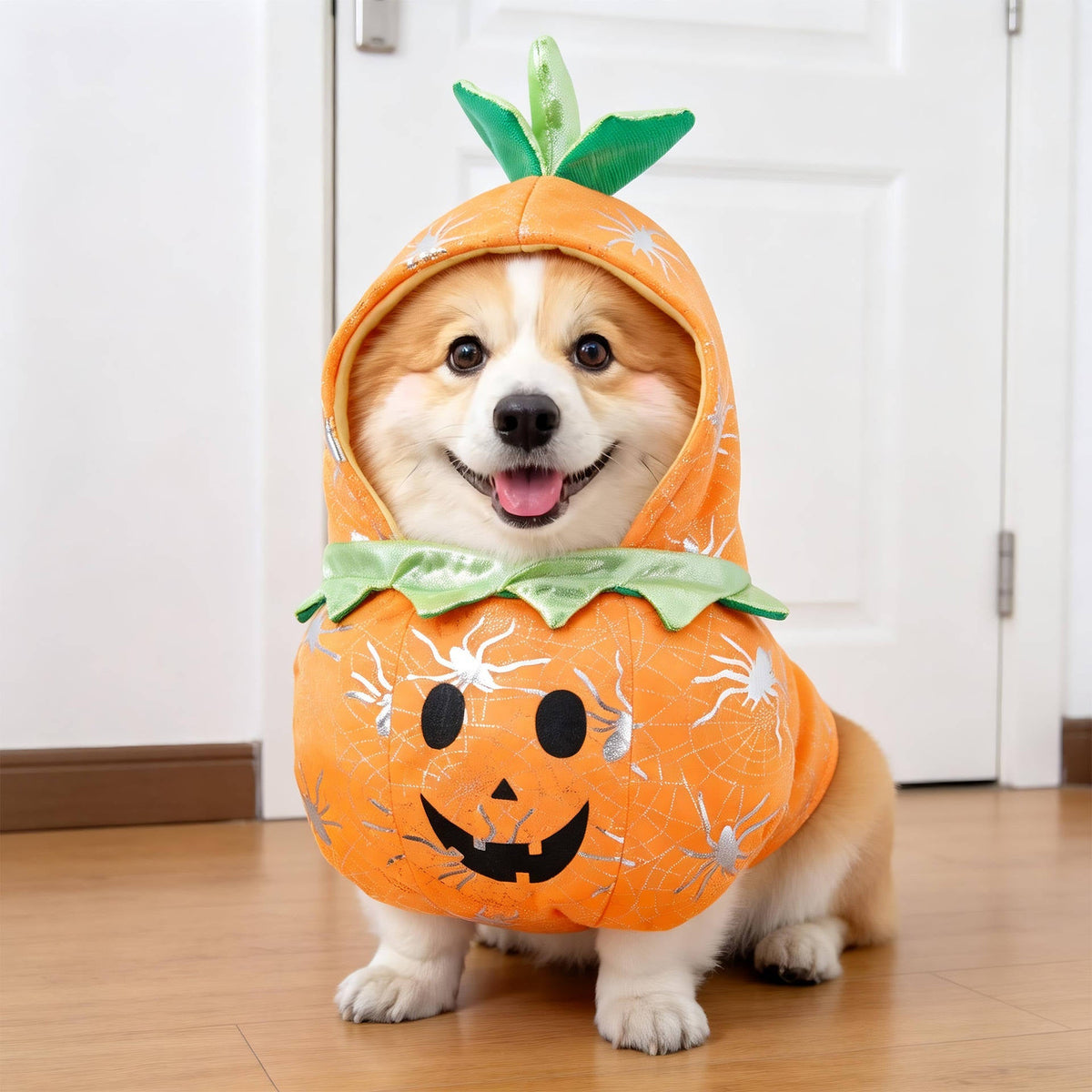 Pet Costume with Padded Fake Arms – 3D Walking Illusion for Dogs & Cats – Halloween Party Outfit | Thomler