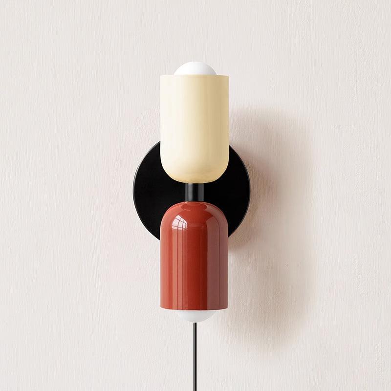 Modern Wall Sconce LED Metal 9.8 in Indoor Light Black Vertical Horizontal Mounting Decorative Lamp | Thomler