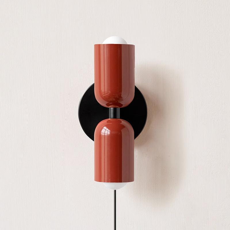 Modern Wall Sconce LED Metal 9.8 in Indoor Light Black Vertical Horizontal Mounting Decorative Lamp | Thomler