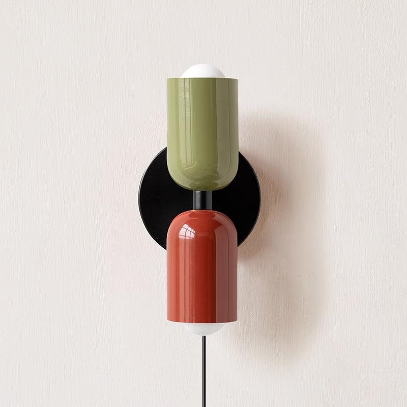 Modern Wall Sconce LED Metal 9.8 in Indoor Light Black Vertical Horizontal Mounting Decorative Lamp | Thomler