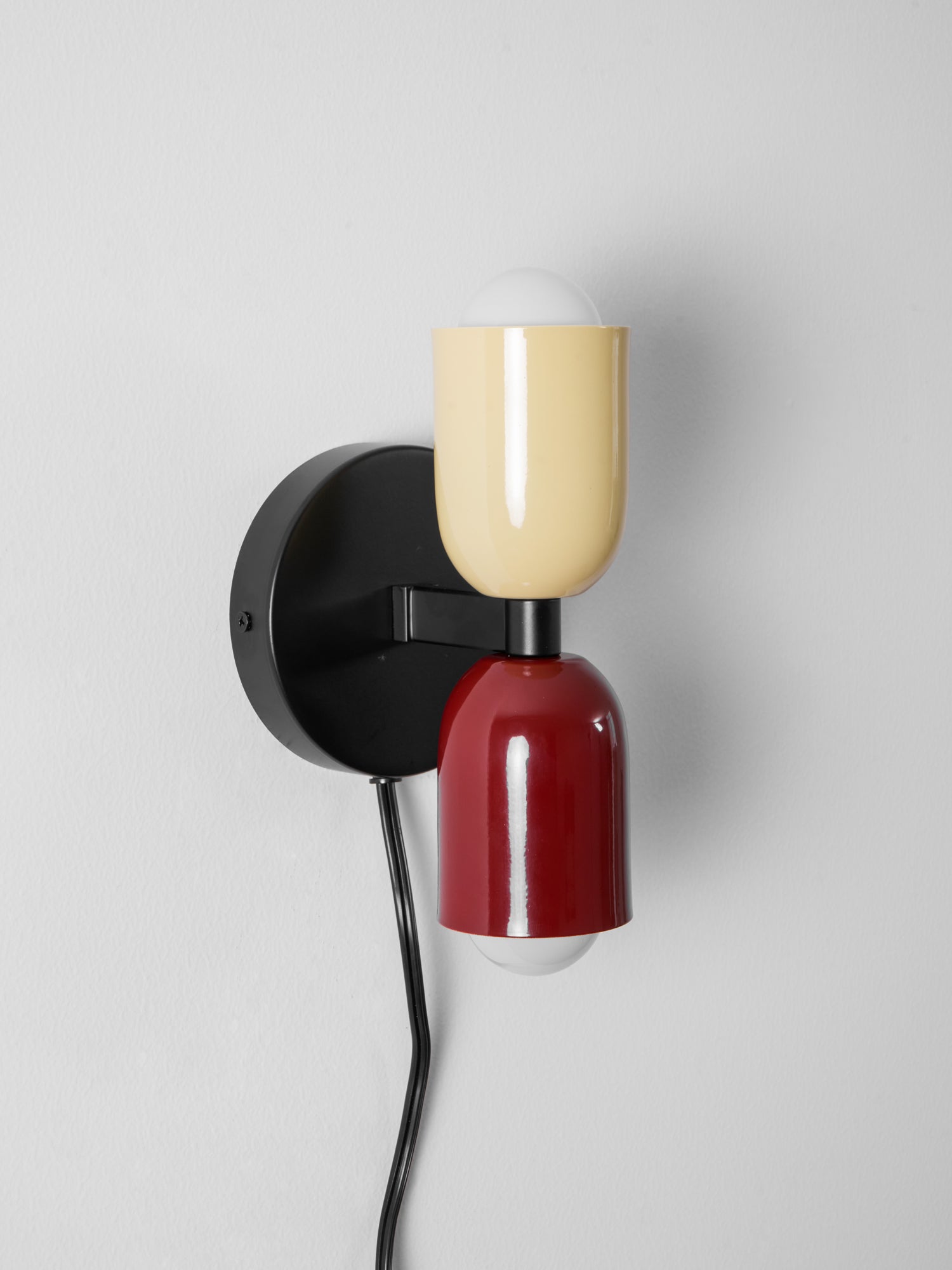 Modern Wall Sconce LED Metal 9.8 in Indoor Light Black Vertical Horizontal Mounting Decorative Lamp | Thomler