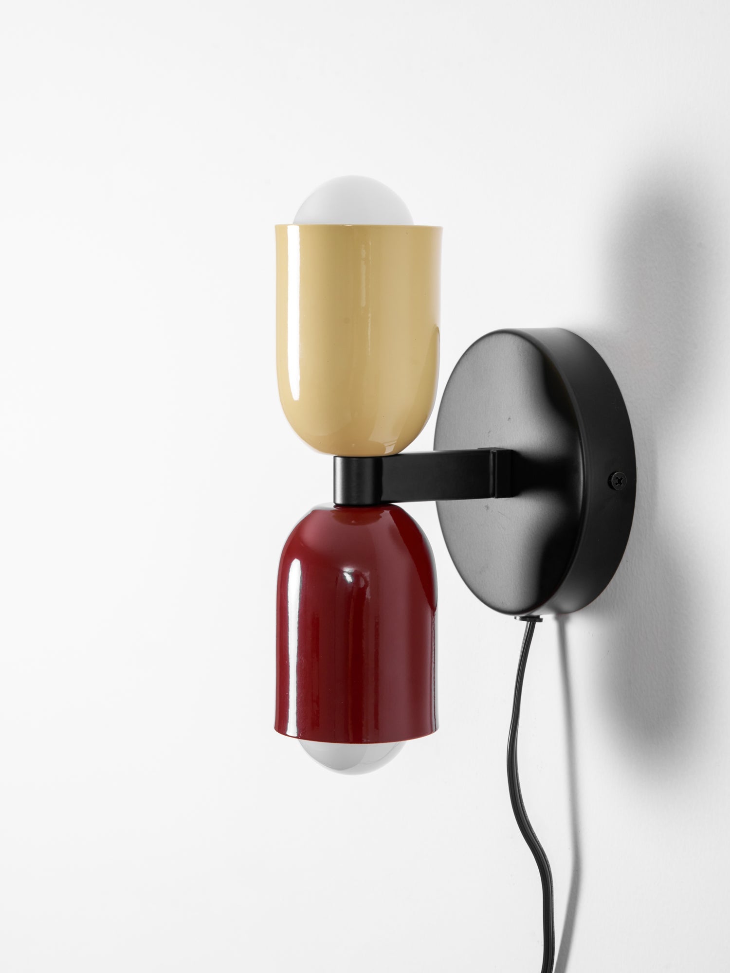 Modern Wall Sconce LED Metal 9.8 in Indoor Light Black Vertical Horizontal Mounting Decorative Lamp | Thomler
