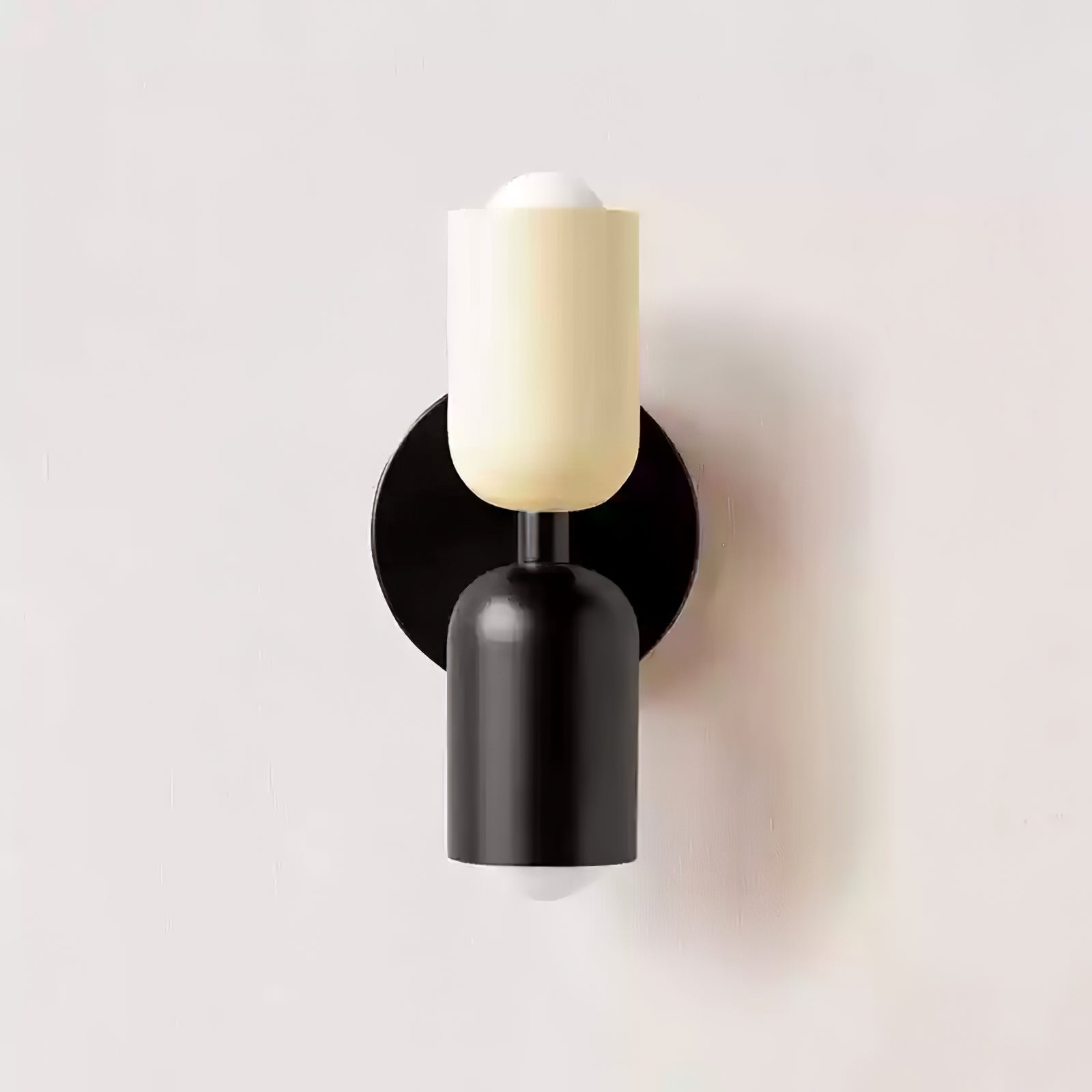 Modern Wall Sconce LED Metal 9.8 in Indoor Light Black Vertical Horizontal Mounting Decorative Lamp | Thomler