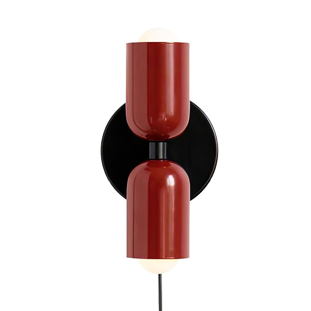Modern Wall Sconce LED Metal 9.8 in Indoor Light Black Vertical Horizontal Mounting Decorative Lamp | Thomler