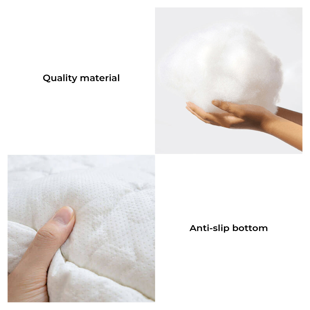 Quilted Pet Furniture Protector Mat – Padded Nonslip Dog Couch Cover for Sofa & Floor | Washable Plaid Pet Blanket | Thomler