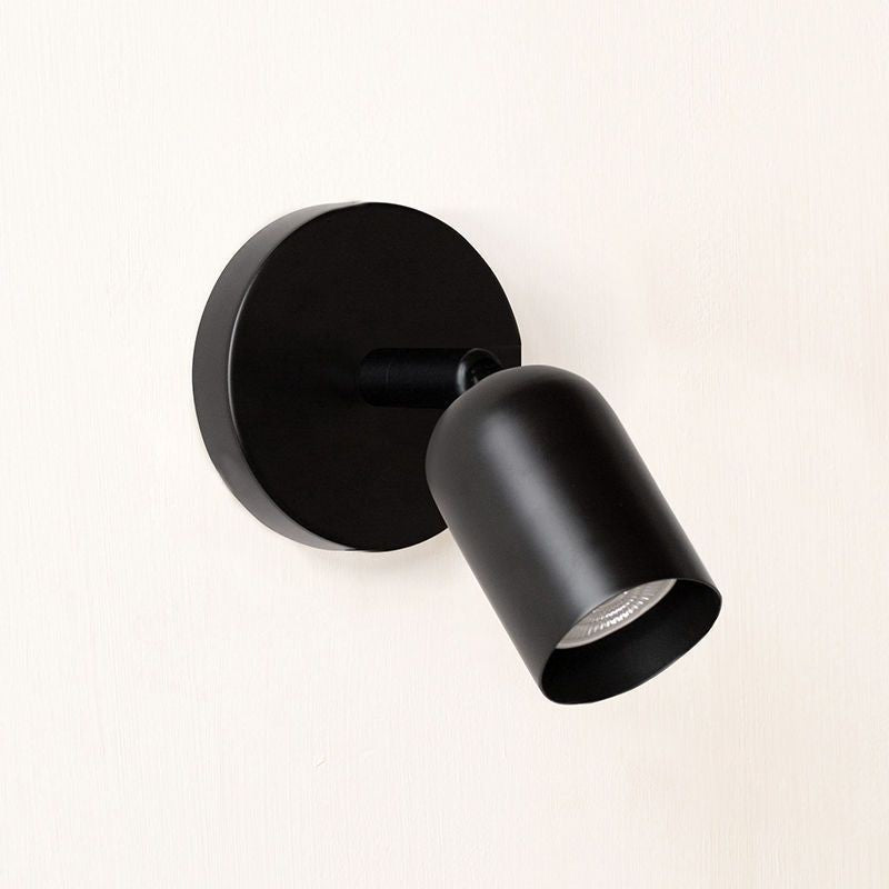 Wall Lamp Iron 12.0 cm Matte Pink Bedroom Hallway LED Reading Accent Light Modern Indoor Sconce | Thomler