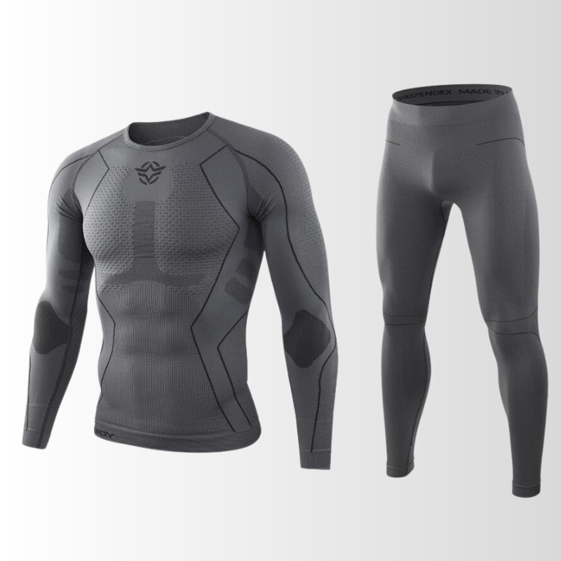 Men's Base Layer Thermal Set – Seamless Insulated Long Underwear for Cold Weather & Winter Sports | Thomler